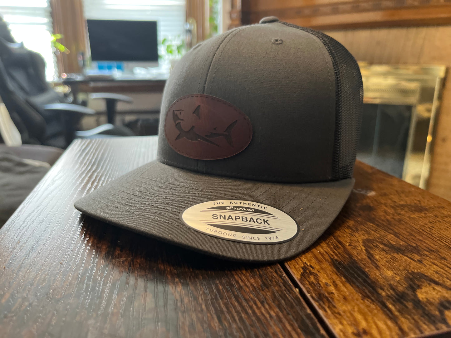 Shark Snapback Trucker Hat