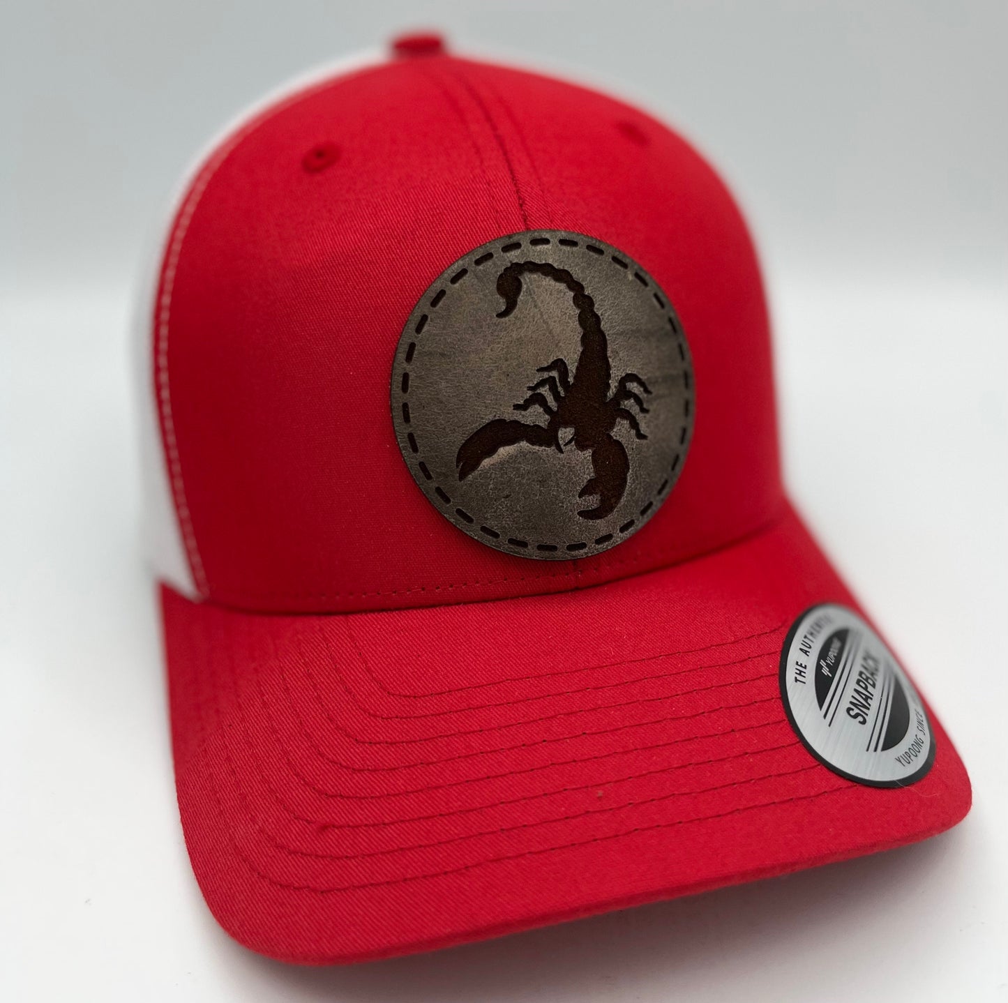 Scorpion Leather Patch Hat