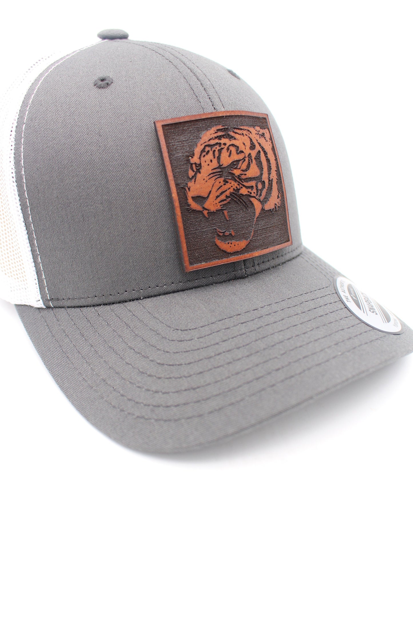 Tiger Hat | Angry Tiger Trucker Hat | Big Cat Art Trucker Hat