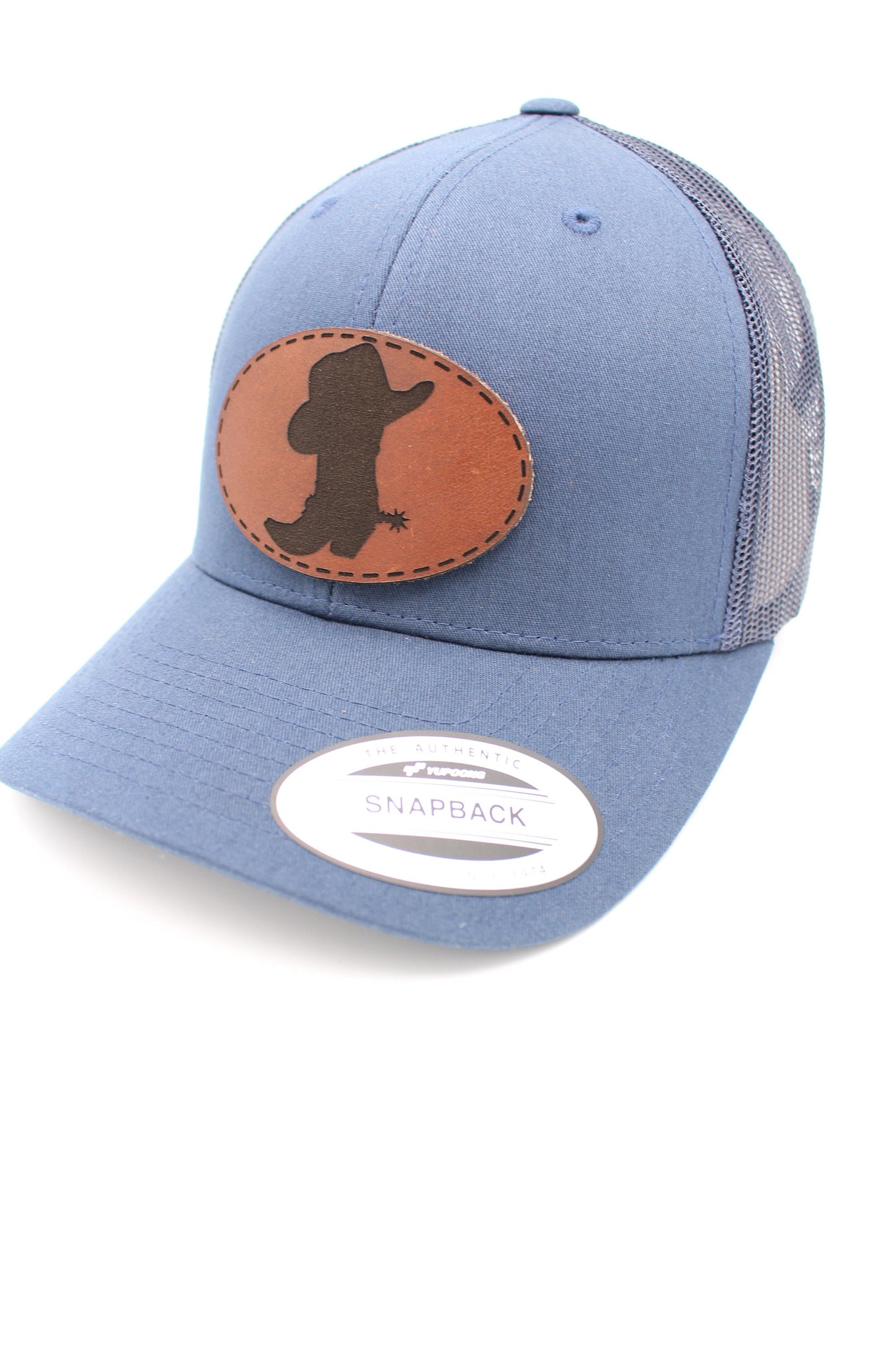 Cowboy Boots & Hat Trucker Hat | Cowboy Trucker Hat | USA Western Trucker Hat