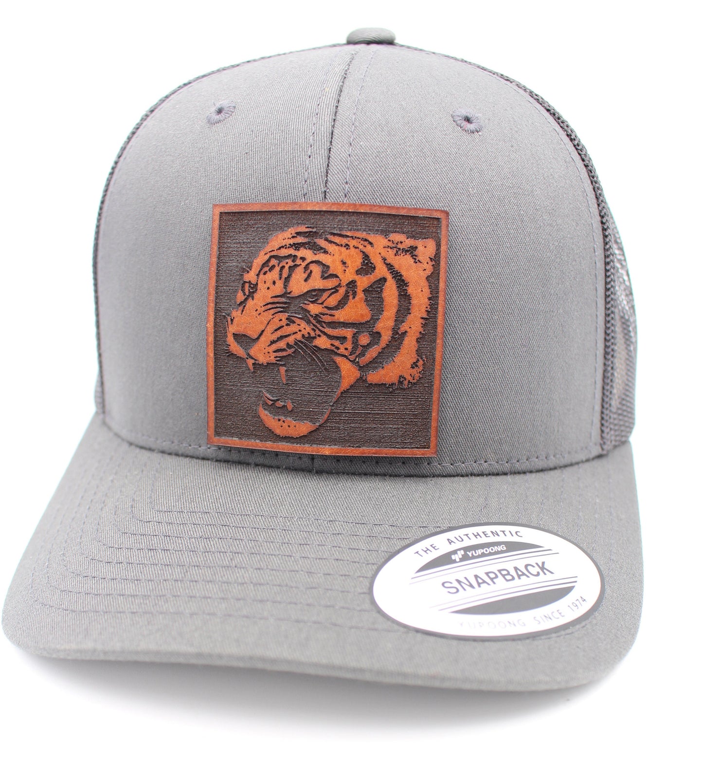 Tiger Hat | Angry Tiger Trucker Hat | Big Cat Art Trucker Hat